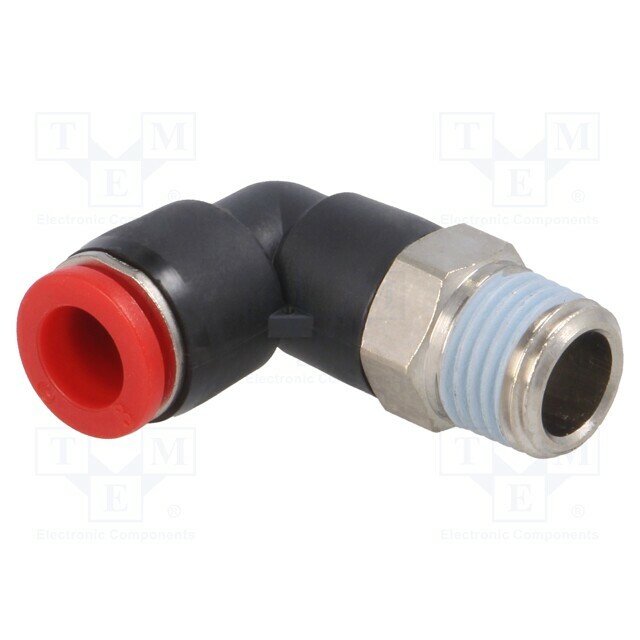 NORGREN HERION Push-in fitting; angled; PBT