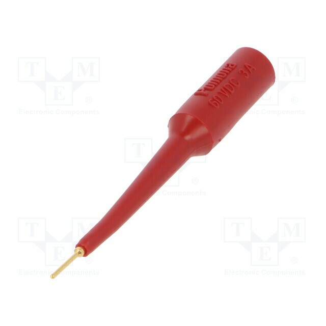 POMONA Measuring tip; 3A; 70VDC; red