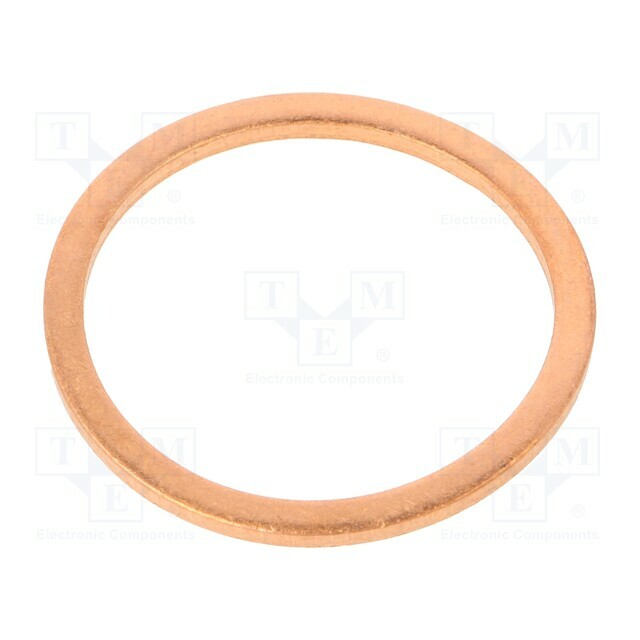 ELESA+GANTER Gasket; copper; Thk: 1.5mm