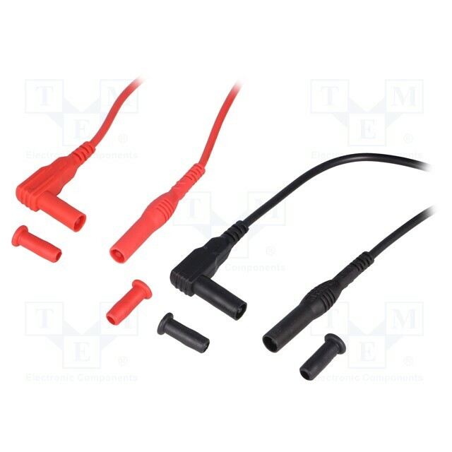 EXTECH Test lead: kit; 1m; banana