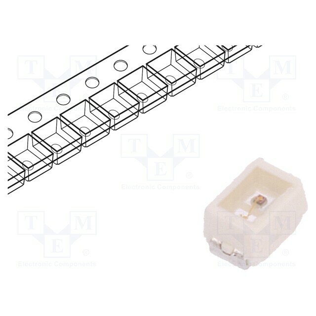 Ams OSRAM LED; amber; SMD; Mini