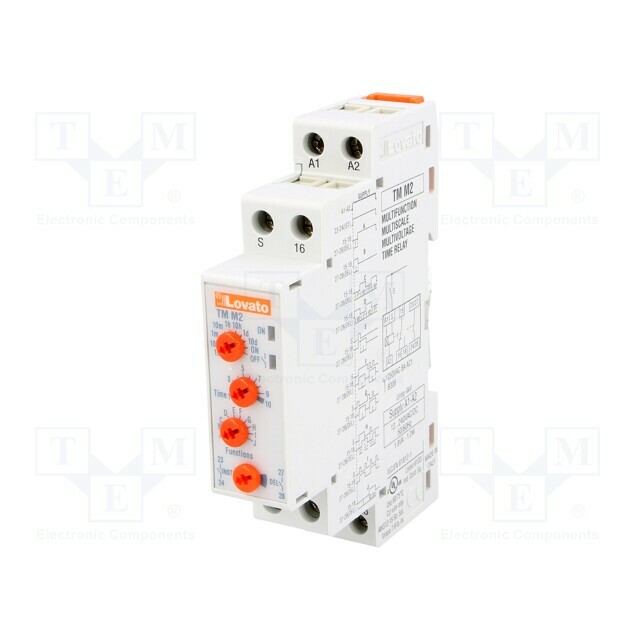LOVATO ELECTRIC Timer; 1÷10days; NO,SPDT