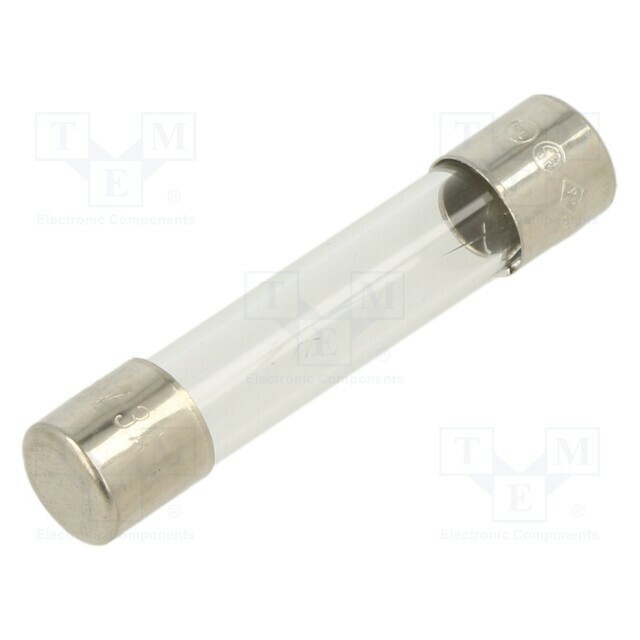 OPTIFUSE Fuse: fuse; 6.3x32mm; glass
