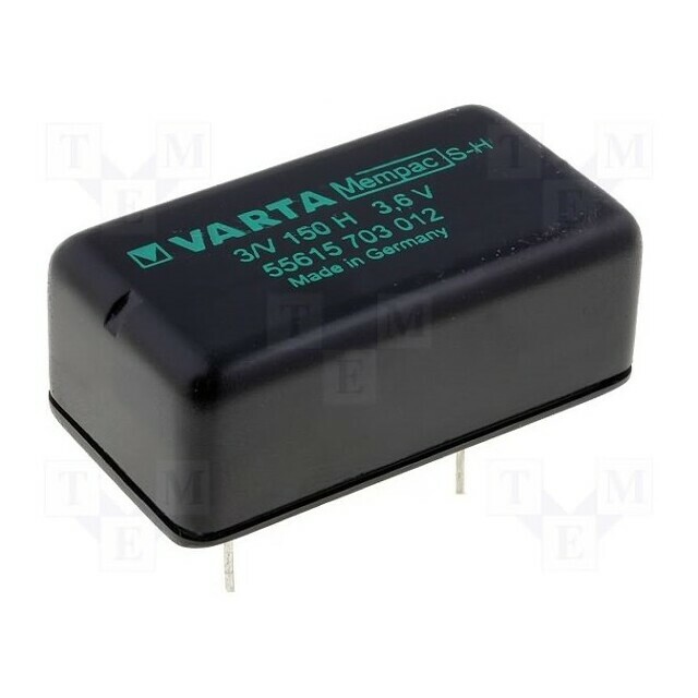 VARTA MICROBATTERY Re-battery: Ni-MH; 150mAh; 3