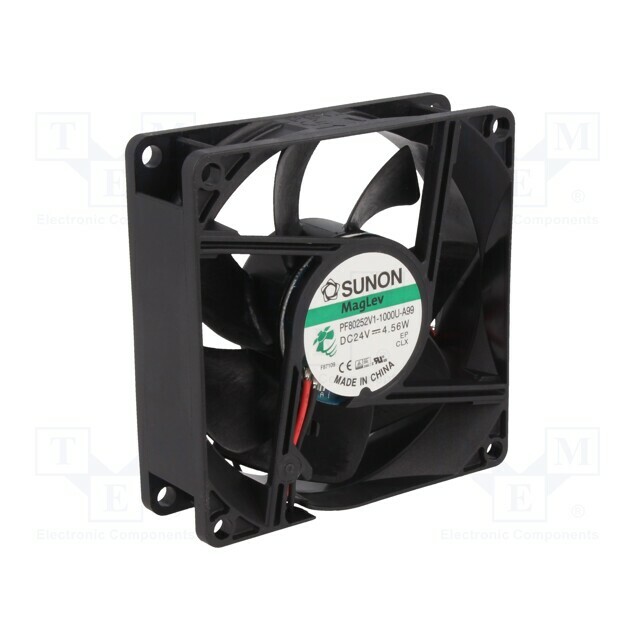 SUNON Fan: DC; 80x80x25mm; axial; 24VDC