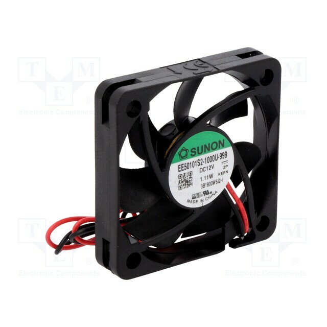SUNON Fan: DC; 50x50x10mm; axial; 12VDC