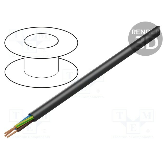 MANEX Wire; H05VV-F,OWY; 3G0.75mm2