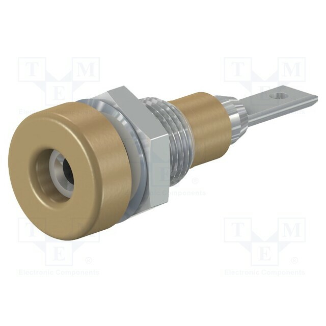 STAUBLI Laboratory connector: 2mm banana; socket