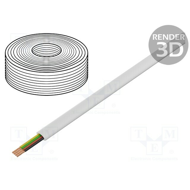 GOOBAY Wire: telecommunication cable; 4x28AWG; stranded