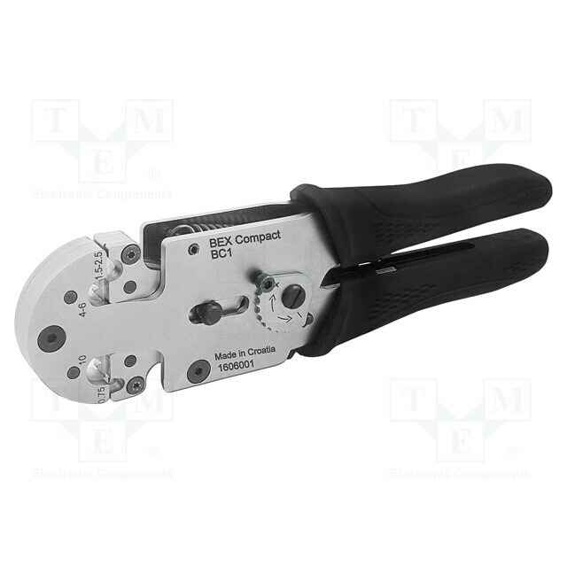 Tool: for crimping; non-insulated terminals; 16AWG÷8AWG