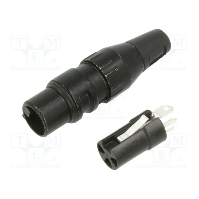 DELTRON Connector: XLR; plug; female; 15A