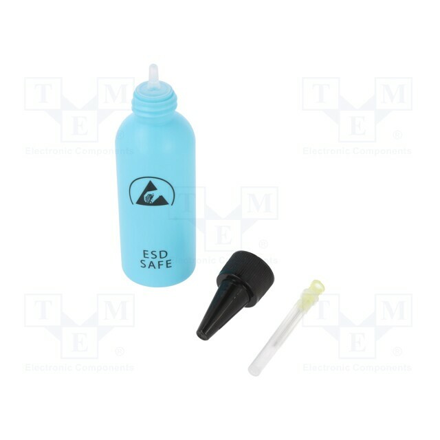 STATICTEC Dosing bottle; 60ml; blue; ESD
