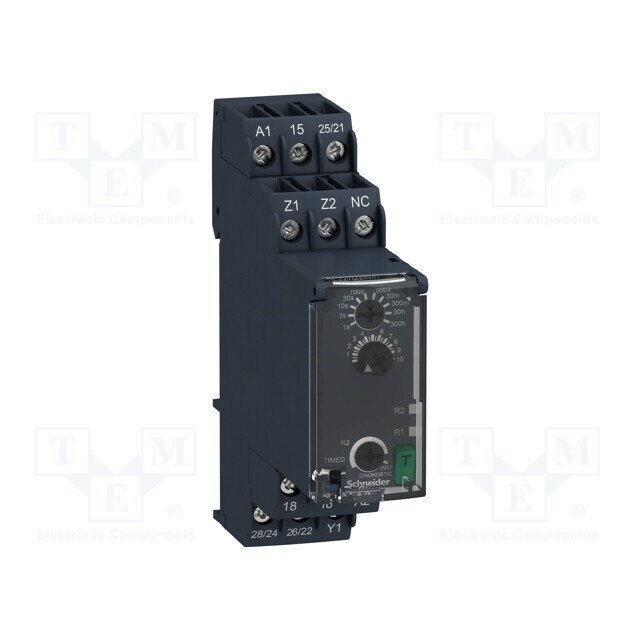SCHNEIDER ELECTRIC Timer; 0,05s÷300h; DPDT