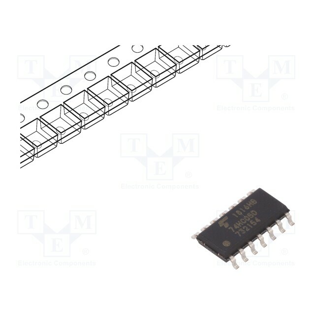 TOSHIBA IC: digital; NOT; Ch: 6