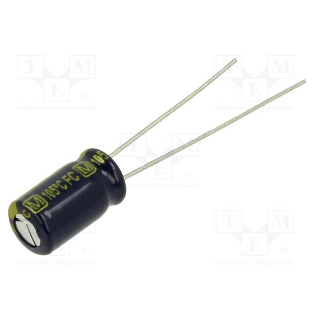 PANASONIC Capacitor: electrolytic; low ESR; THT