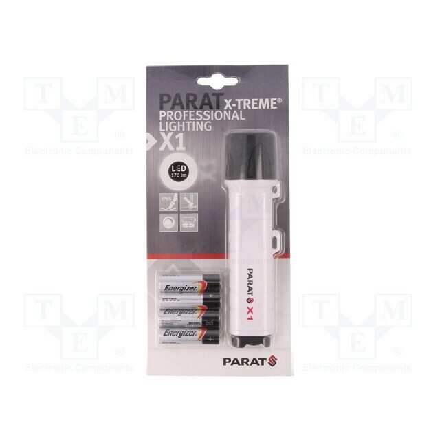 PARAT Torch: LED; IP68; waterproof; 170lm