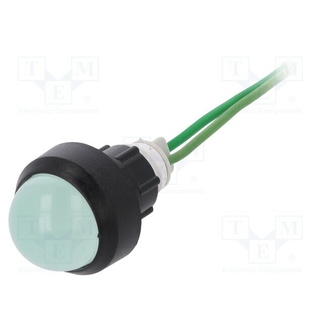 POLAM-ELTA Indicator: LED; prominent; green; 230VAC