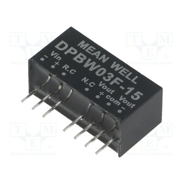 MEAN WELL Converter: DC/DC; 3W; Uin:
