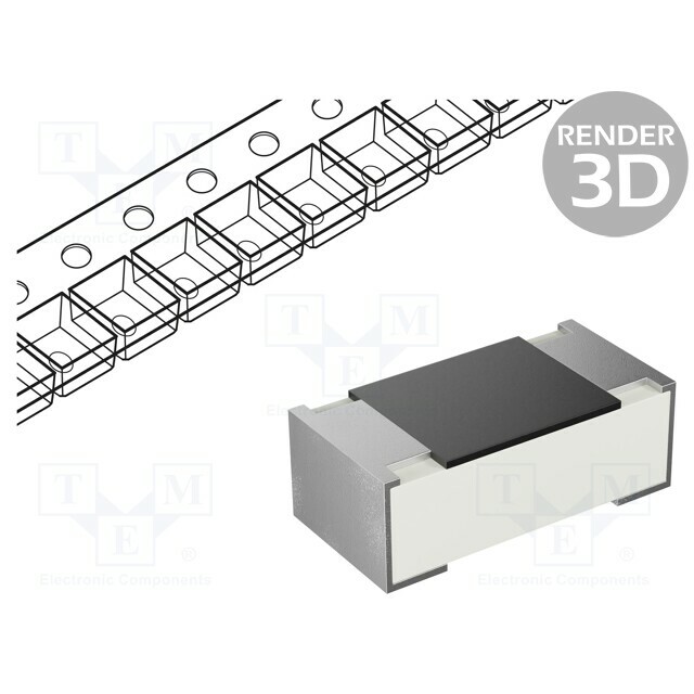 VIKING Resistor: thin film; 5.1kΩ