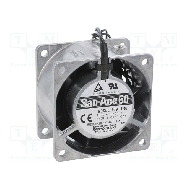 SANYO DENKI Fan: AC; 60x60x38mm; axial