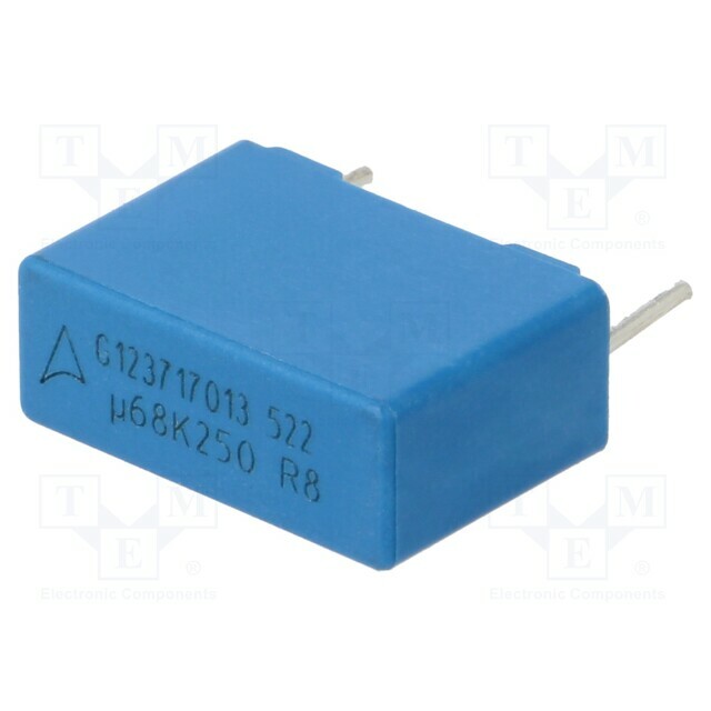 TDK Capacitor: polyester; 0.68uF; 160VAC