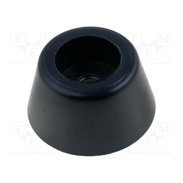 FIX&FASTEN Foot; black; PVC; A: 20mm