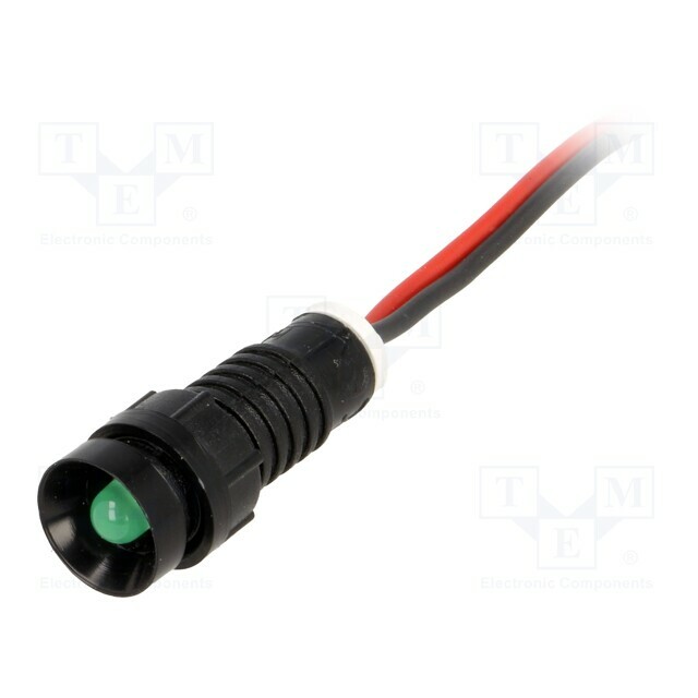 POLAM-ELTA Indicator: LED; recessed; green; 220VDC