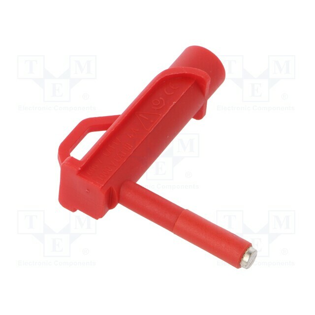 POMONA Magnetic cap; 4A; red; Socket