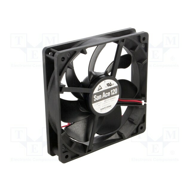 SANYO DENKI Fan: DC; 120x120x25mm; axial