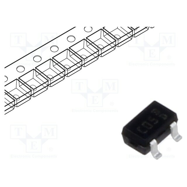 STMICROELECTRONICS Diode: TVS array; 39V; 3A