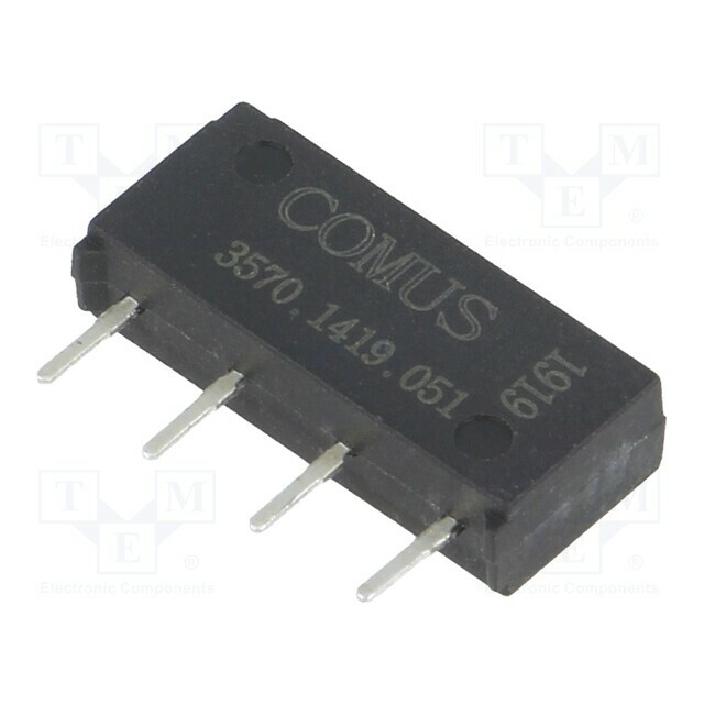 COMUS Relay: reed switch; Ucoil: 5VDC