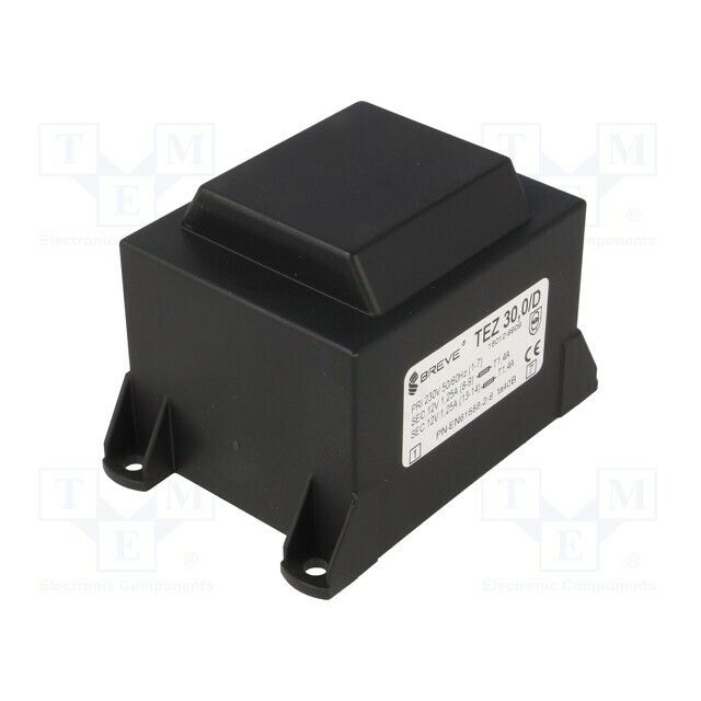 BREVE TUFVASSONS Transformer: encapsulated; 30VA; 230VAC