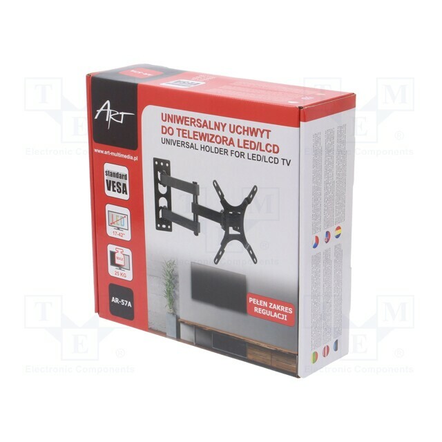 Holder: wall mounting; monitor,TV; tiltable