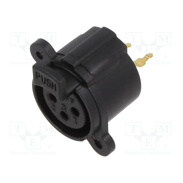 CLIFF Connector: XLR; socket; female; 5A
