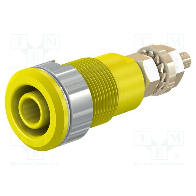 STAUBLI Laboratory connector: 4mm banana; socket
