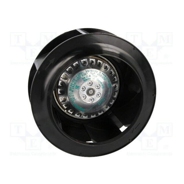 EBM-PAPST Fan: AC; Ø133x91mm; radial; 230VAC