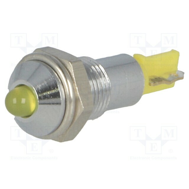 SIGNAL-CONSTRUCT Indicator: LED; prominent; yellow; 24÷28VDC