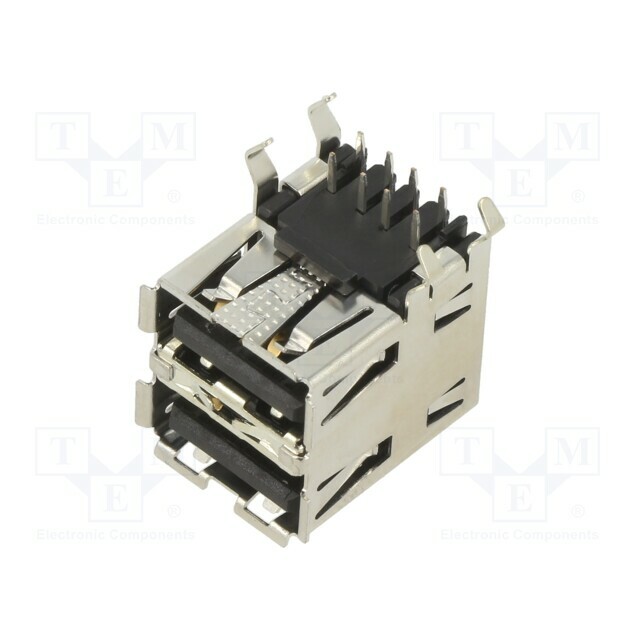TE CONNECTIVITY Connector: USB A; socket