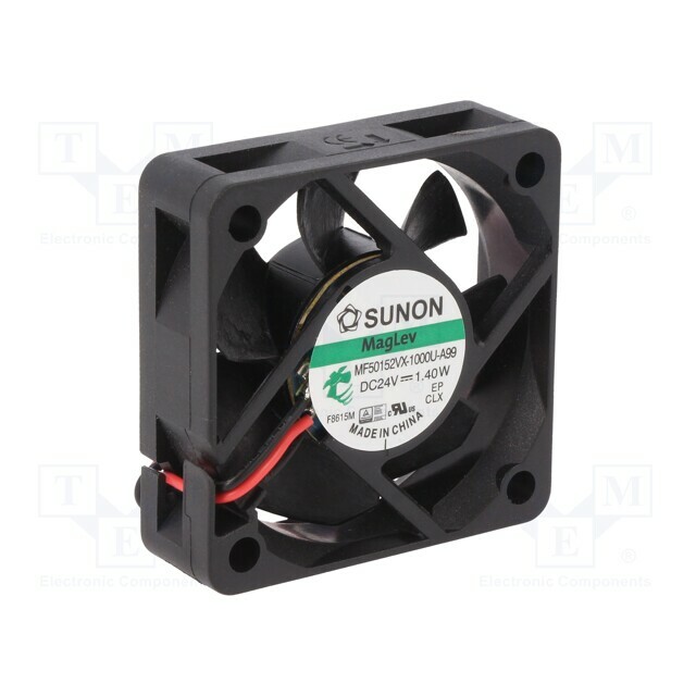 SUNON Fan: DC; 50x50x15mm; axial; 24VDC