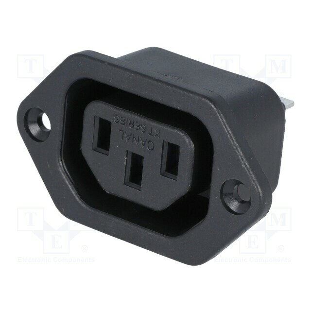 CANAL ELECTRONIC Connector: AC supply; socket