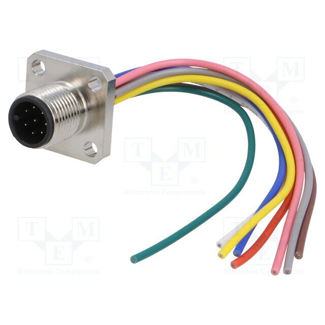 DEGSON ELECTRONICS Connector: M12; socket; male