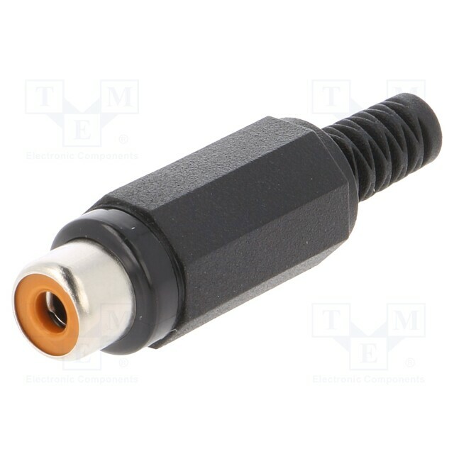 LUMBERG Connector: RCA; plug; female; with