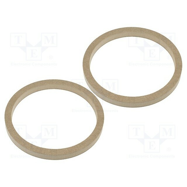 4CARMEDIA Spacer ring; MDF; 200mm; impregnated