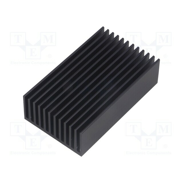 FISCHER ELEKTRONIK Heatsink: extruded; grilled; black