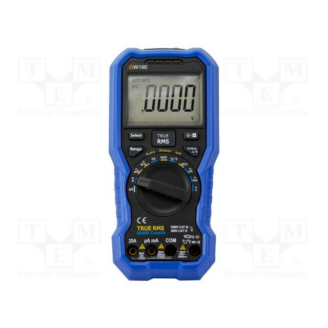 OWON Digital multimeter; Bluetooth; LCD; 4