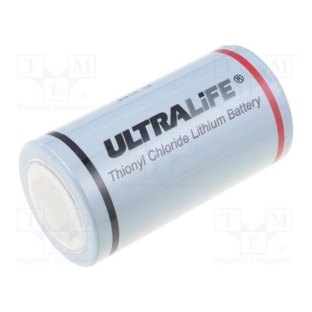 ULTRALIFE Battery: lithium; C; 3.6V