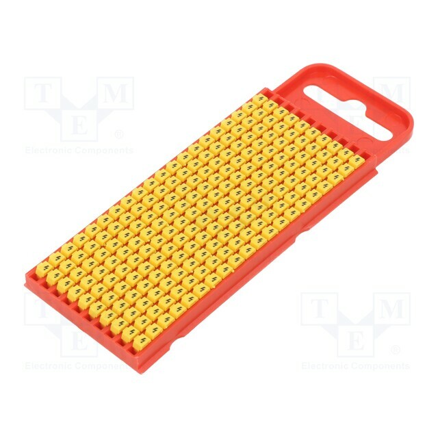 HELLERMANNTYTON Markers; 2÷2.8mm; polyamide; yellow
