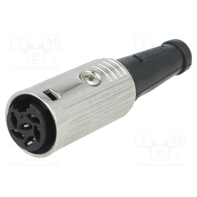DELTRON Connector: DIN; plug; female; PIN: