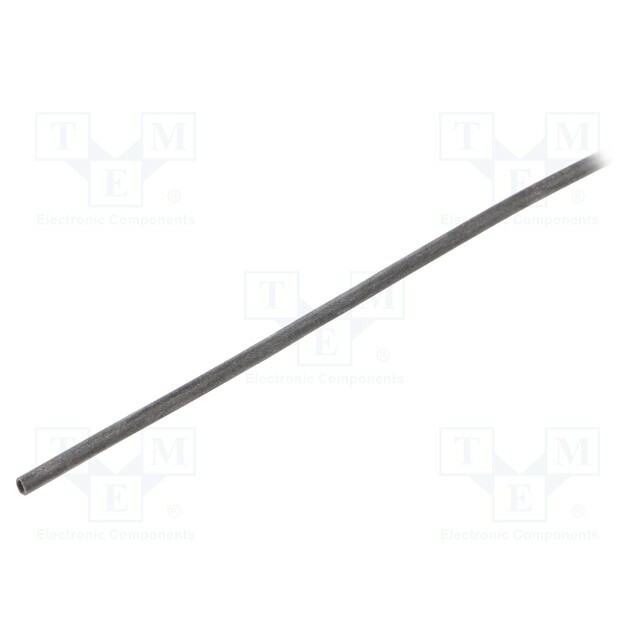 SYNFLEX Insulating tube; black; silicone; Øint: