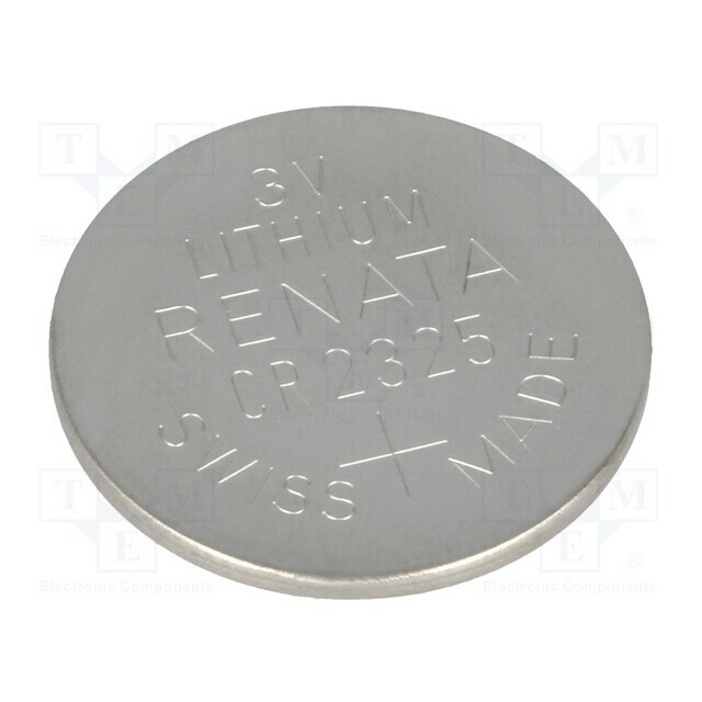 RENATA Battery: lithium; coin; CR2325; 3V